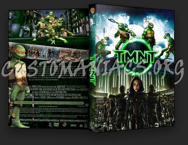 Teenage Mutant Ninja Turtles / TMNT dvd cover