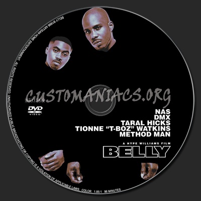 Belly dvd label
