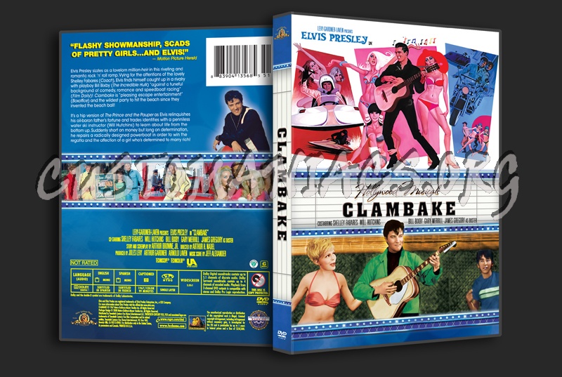 Clambake dvd cover