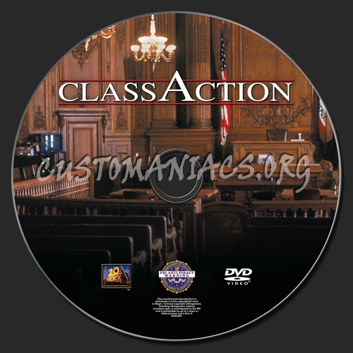 Class Action dvd label