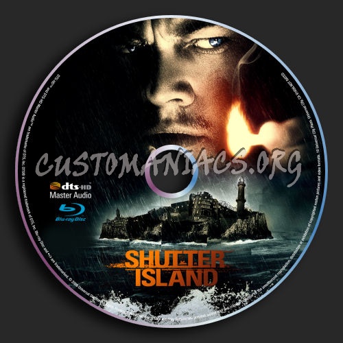 Shutter Island blu-ray label