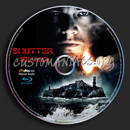 Shutter Island blu-ray label