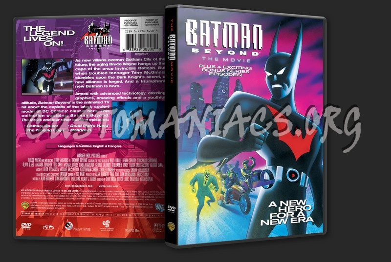Batman Beyond - The Movie dvd cover