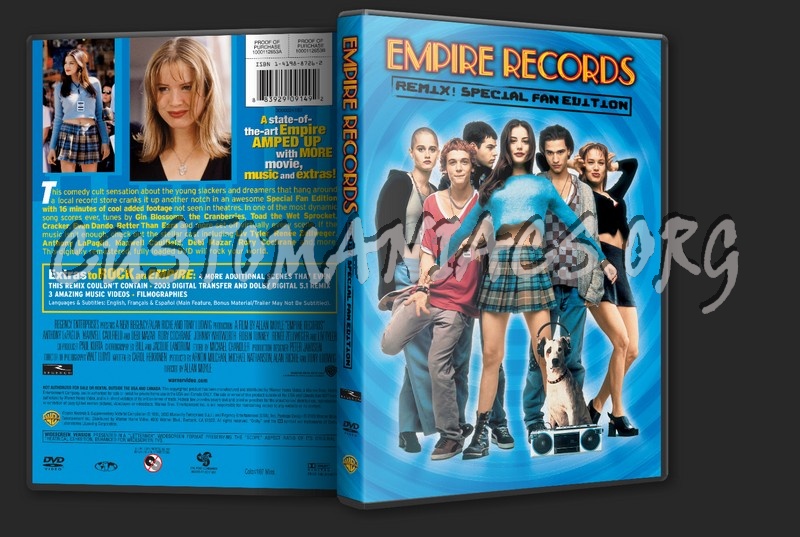 Empire Records dvd cover