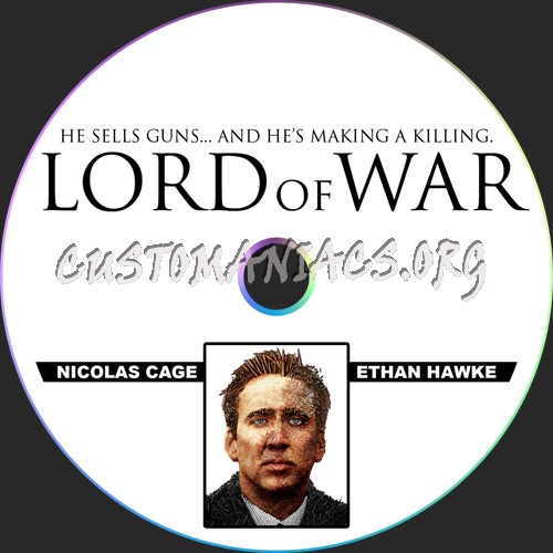 Lord Of War dvd label