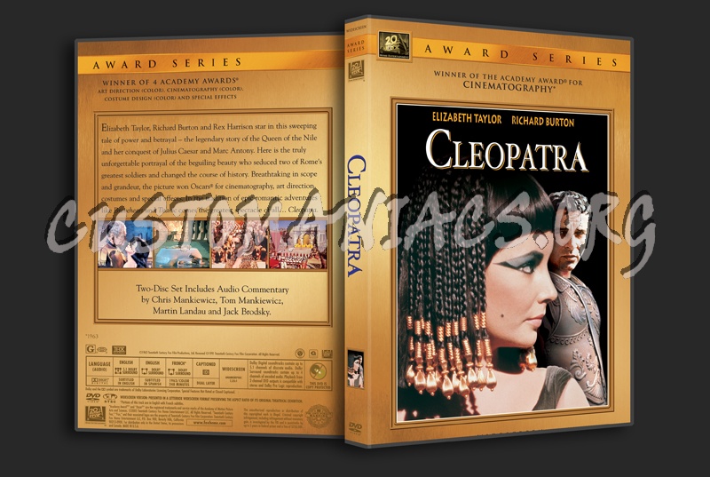 Cleopatra (1963) dvd cover