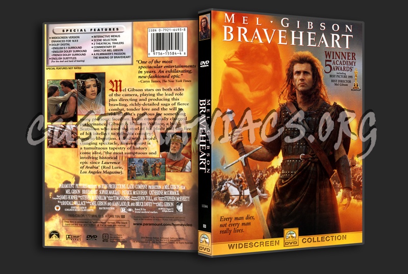 BraveHeart dvd cover