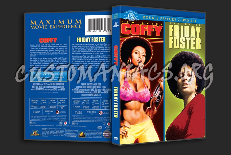 Coffy / Friday Foster dvd cover