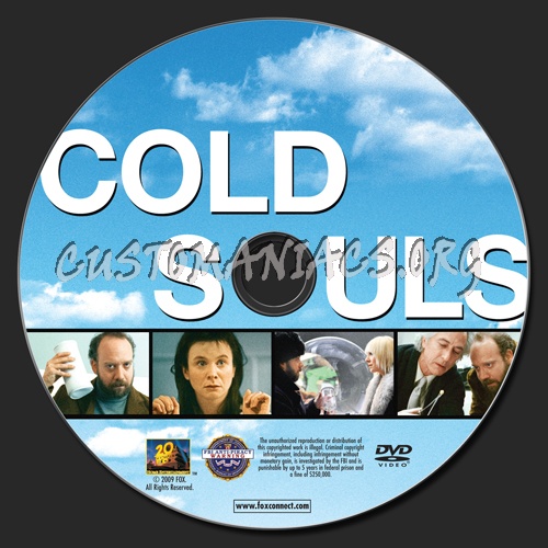 Cold Souls dvd label