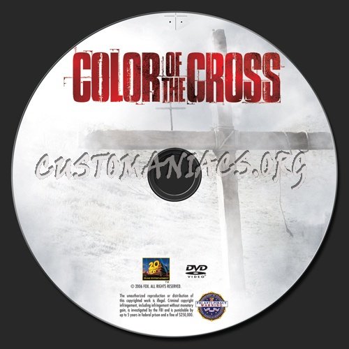 Color of the Cross dvd label