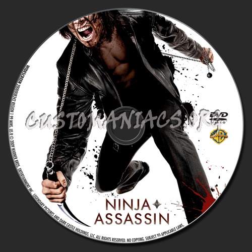 Ninja Assassin dvd label