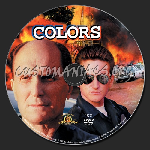 Colors dvd label