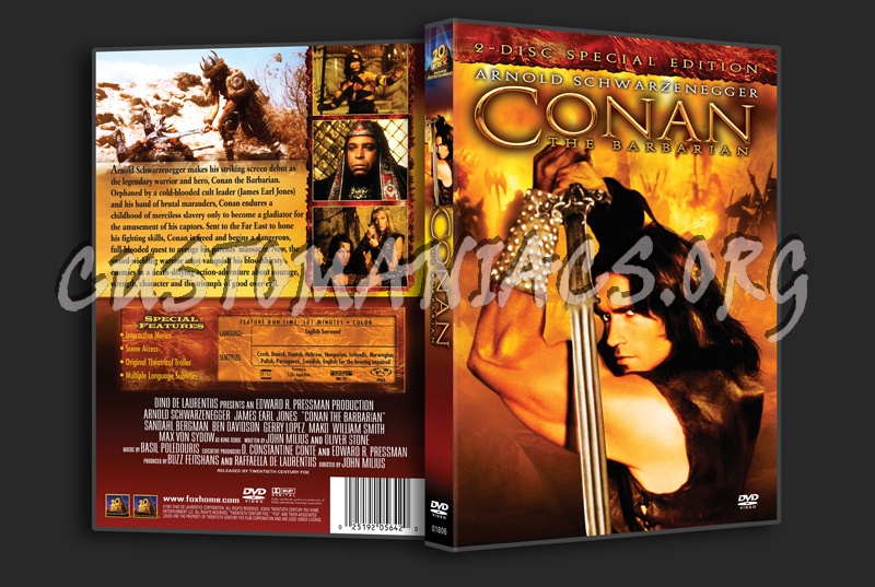 Conan the Barbarian dvd cover