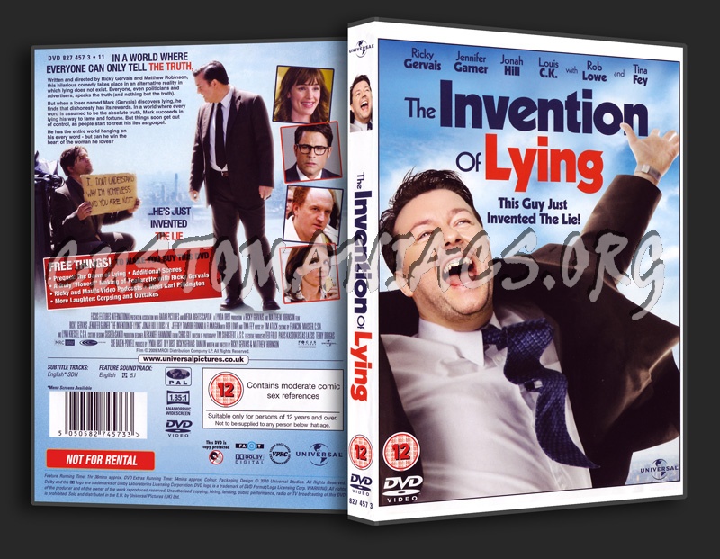 The Invention of Lying dvd cover