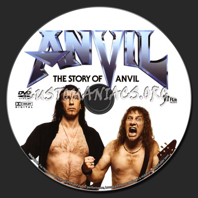 Anvil dvd label