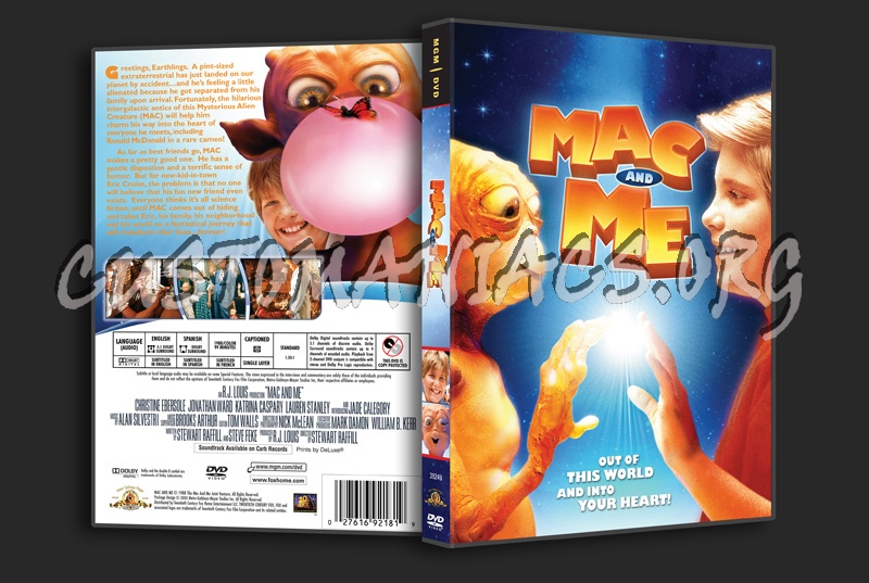 Mac and Me dvd cover