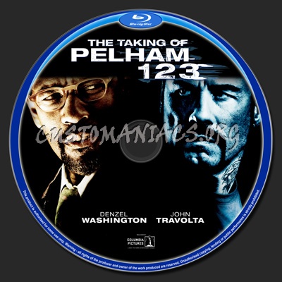 The Taking Of Pelham 1 2 3 blu-ray label