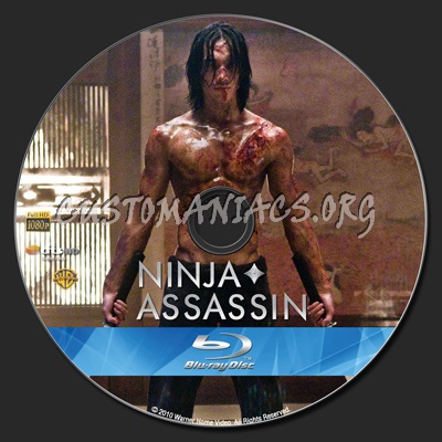 Ninja Assassin blu-ray label