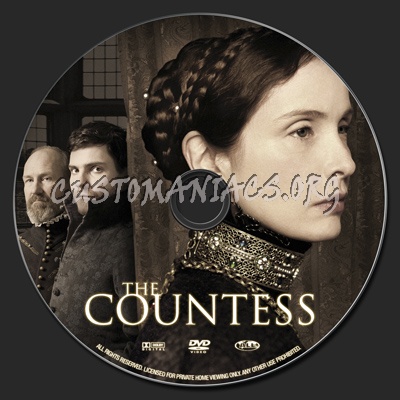 The Countess dvd label