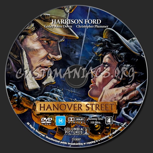 Hanover Street dvd label