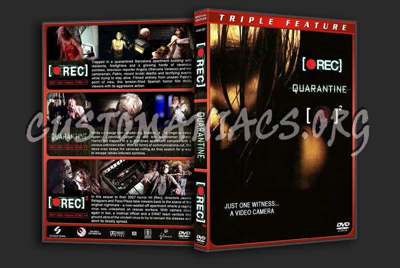 [Rec] / Quarantine / [Rec]  Triple dvd cover