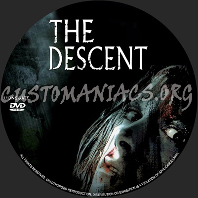 Descent dvd label