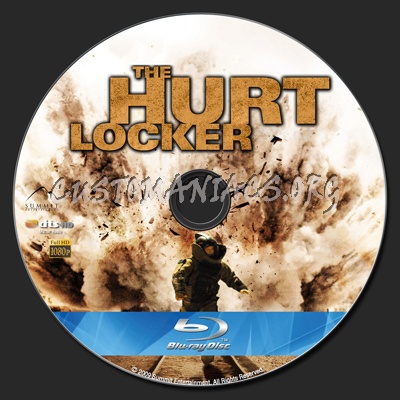 The Hurt Locker blu-ray label