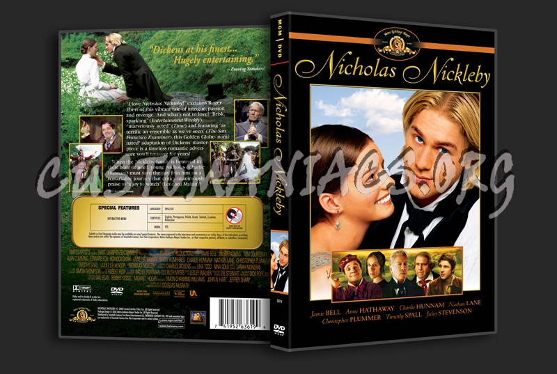 Nicholas Nickleby dvd cover