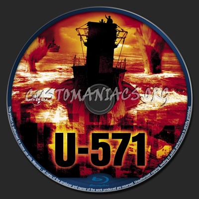 U-571 blu-ray label