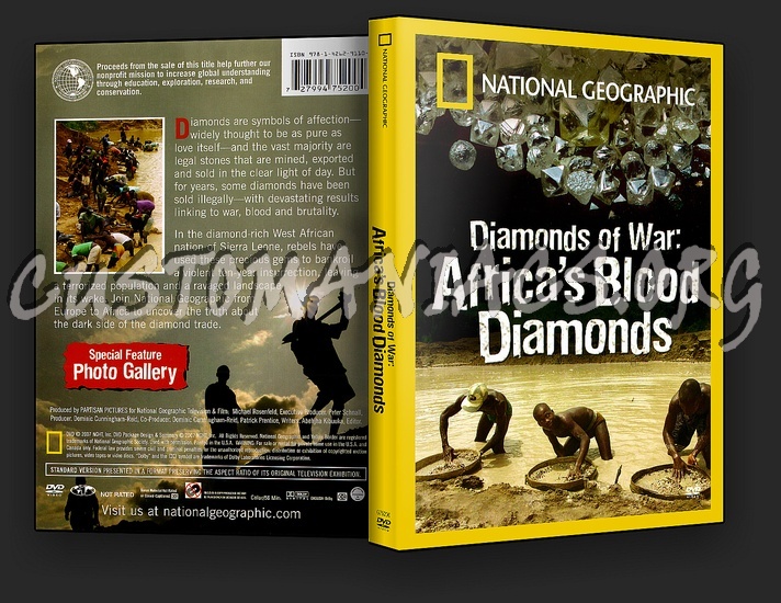 Diamonds of War: Africa's Blood Diamonds dvd cover