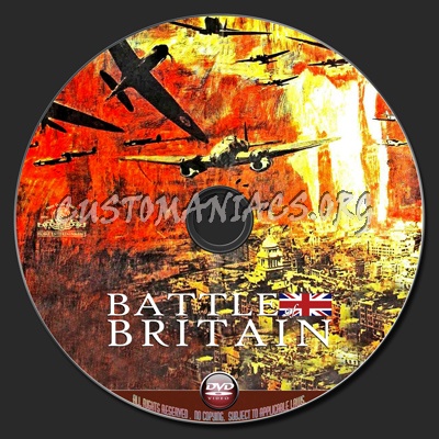 Battle Of Britain dvd label