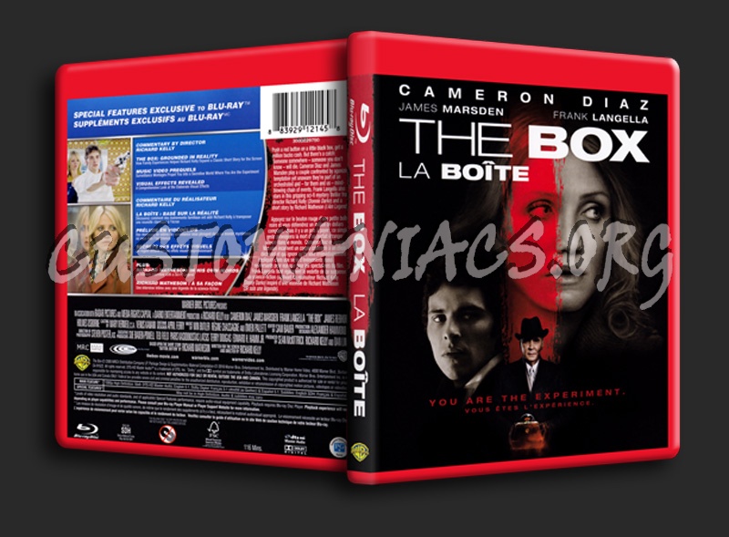 The Box blu-ray cover