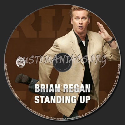 Brian Regan Standing Up dvd label