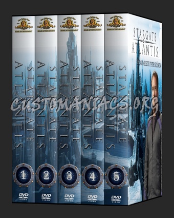 Stargate Atlantis dvd cover