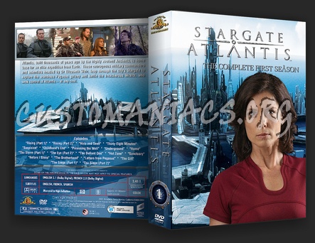 Stargate Atlantis dvd cover