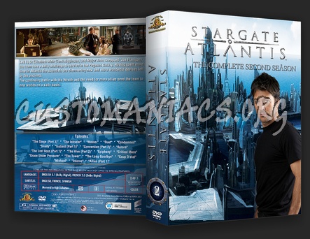 Stargate Atlantis dvd cover