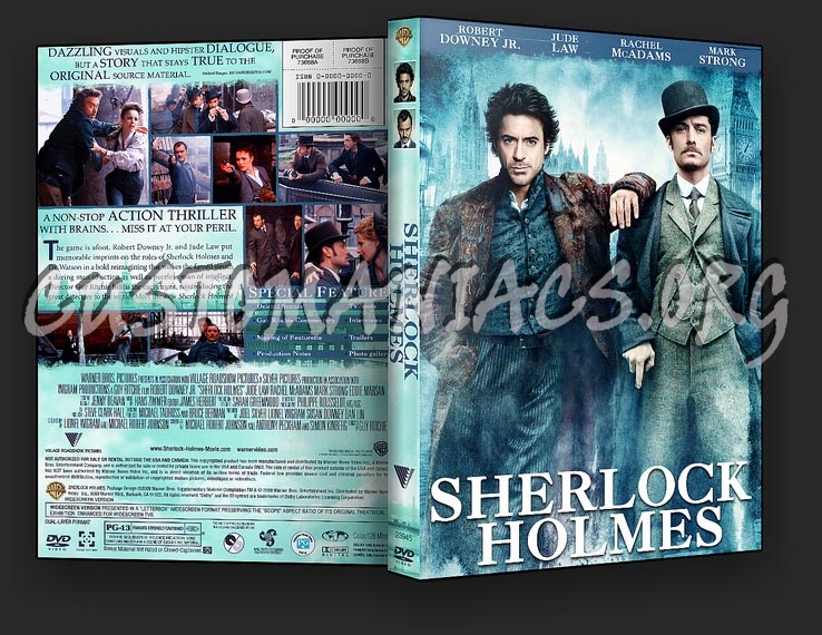 Sherlock Holmes dvd cover