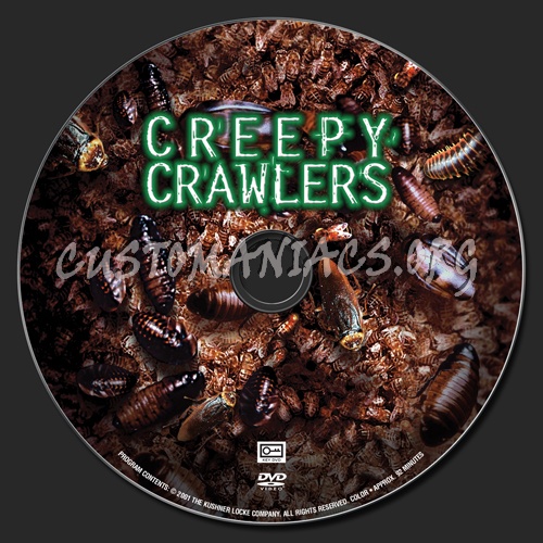 Creepy Crawlers dvd label
