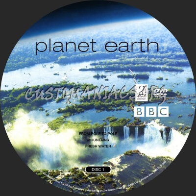 Planet Earth dvd label