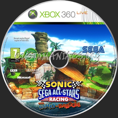 Sonic & Sega All-Stars Racing with Banjo-Kazooie - XBOX 360