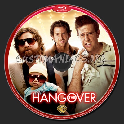 The Hangover blu-ray label