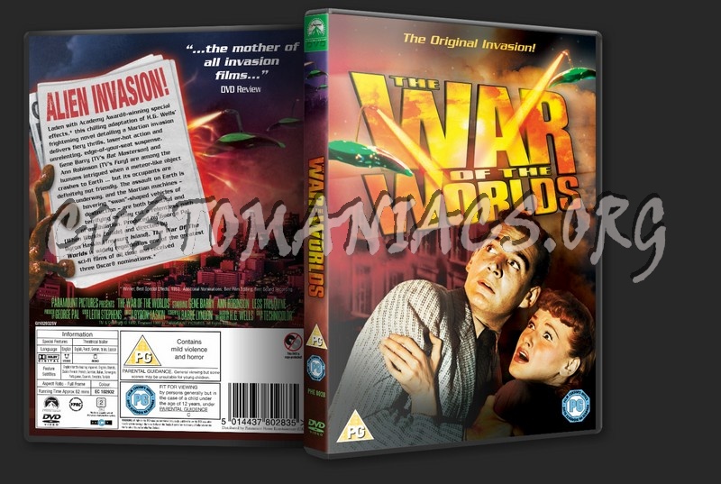 War of the Worlds (1953) dvd cover