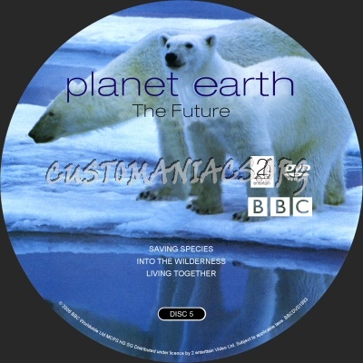 Planet Earth dvd label