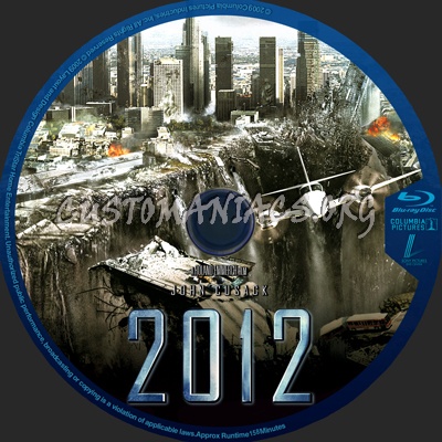 2012 blu-ray label