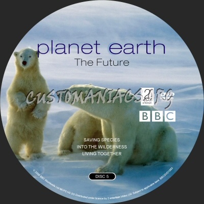 Planet Earth dvd label