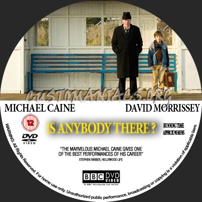 Is Anybody There dvd label