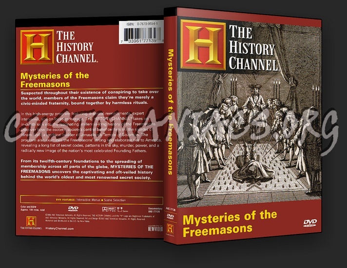 Mysteries of the Freemasons dvd cover