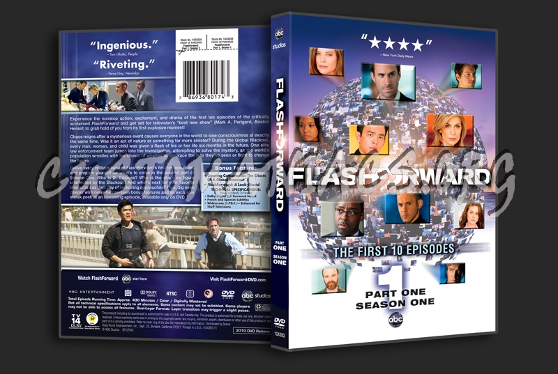 Flash Forward Season 1 Part 1 dvd cover