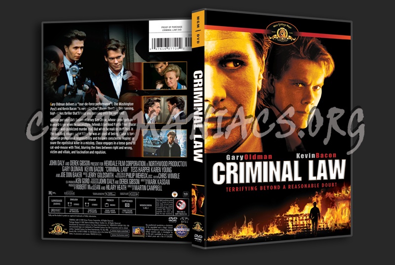 Criminal Law dvd cover