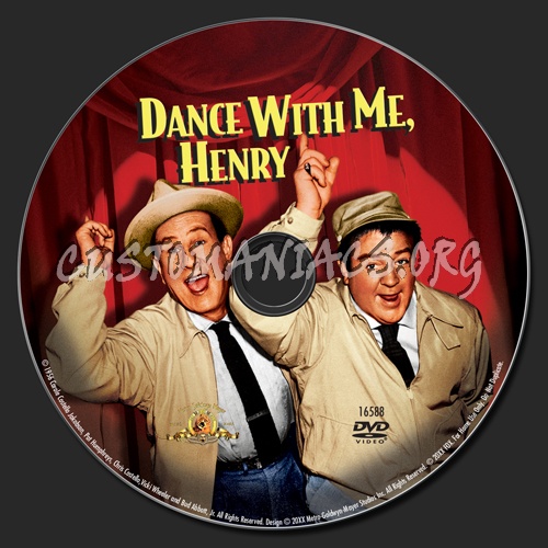 Dance With Me, Henry dvd label